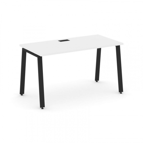 Style Project Стол письменный SN-6A.SP-011 Акация Лорка/Металл Белый 980*700*750 фото 14