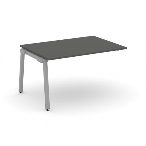 Style Project Проходной наб. элем. перег. стола SN-5A.NSPRG-001.3 Дуб Табак/Металл Белый 980*980*750 фото 12