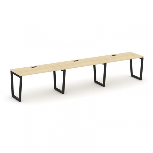 Style Project Рабочая станция 1 сторон. SN-5T2.ORS-044 Акация Лорка/Металл Антрацит/Заглушка Пластик фото 6