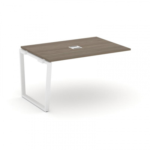 Style Project Проходной наб. элем. перег. стола SN-6T2.NSPRG-003 Акация Лорка/Металл Антрацит/Заглуш фото 15