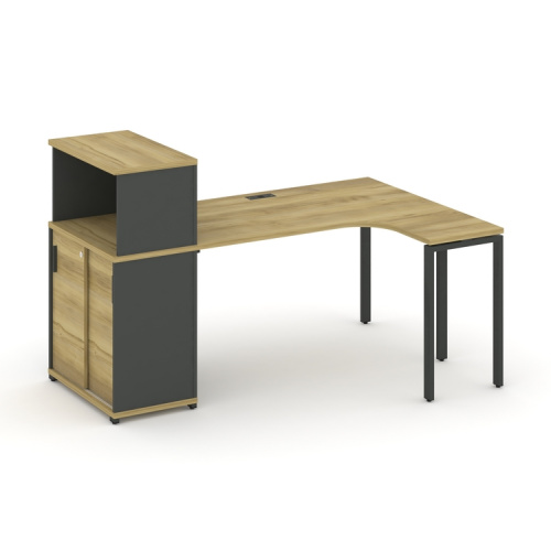 Стол эргономичный с опорным шкафом-купе Concept CN.SA-219(R)