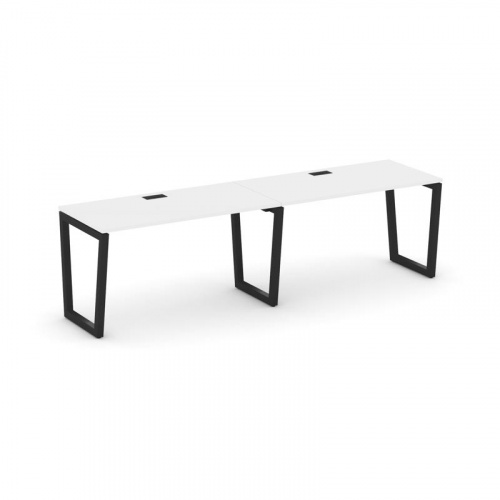 Style Project Рабочая станция 1 сторон. SN-5T2.ORS-022 Акация Лорка/Металл Антрацит/Заглушка Пластик фото 9