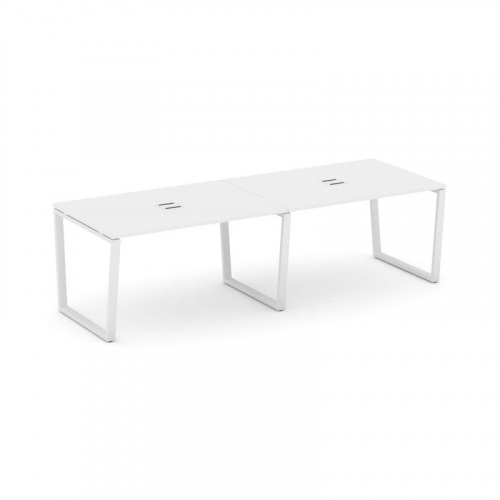 Style Project Стол переговорный SN-6T2.SPRG-013 Акация Лорка/Металл Антрацит/Заглушка Металл Антраци фото 17