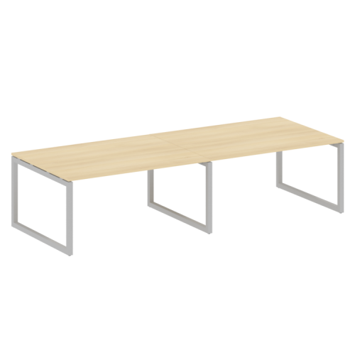 Переговорный стол на О-обр. м/к Metal System Quattro 50БО.ПРГ-2.4 фото 15