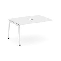 Style Project Проходной наб. элем. перег. стола SN-4A.NSPRG-003 Белый/Металл Белый 1380*980*750