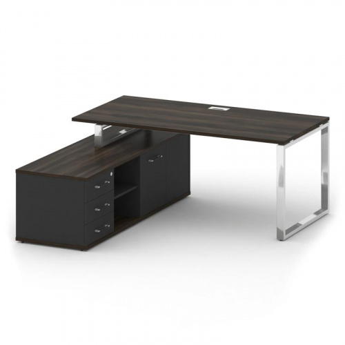 Стол руководителя с опорной греденцией Shift SK.SRG-180 (L) фото 3