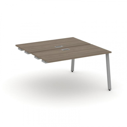 Style Project Стол-приставка к опор. элем. SN-6A.DPRS-003 Дуб Наварра/Металл Белый 1380*1232*750 фото 4