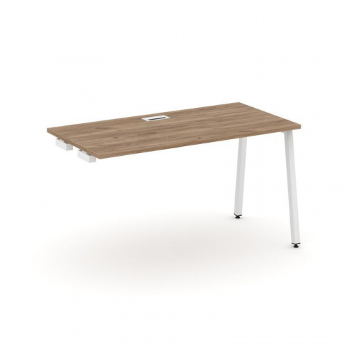 Style Project Стол-приставка к опор. элем. SN-4A.OPRS-013 Антрацит/Металл Белый 1380*700*750 фото 22