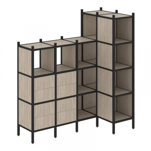 Стеллаж офисный угловой Loft VR.L-47 фото 3