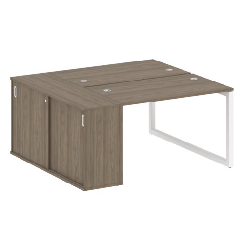 Бенч-система с шкафом-купе на О-обр. м/к Metal System Quattro 50БО.РС-СШК-1.2 фото 3