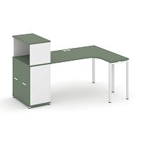 Стол эргономичный с опорным распашным шкафом Concept CN.SA-214(R)