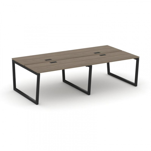 Style Project Рабочая станция 2-х сторон. SN-5T2.DRS-053 Акация Лорка/Металл Антрацит/Заглушка Пласт фото 7