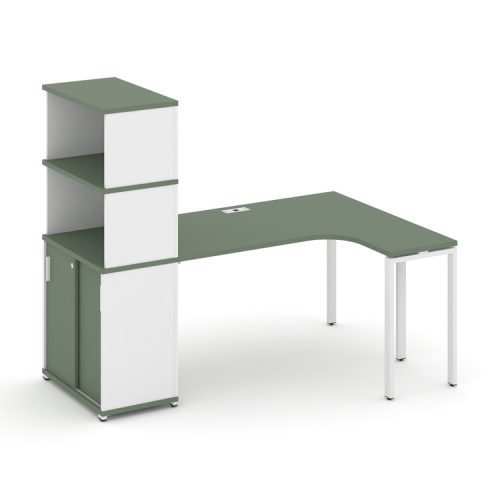 Стол эргономичный с опорным шкафом-купе Concept CN.SA-222(R)