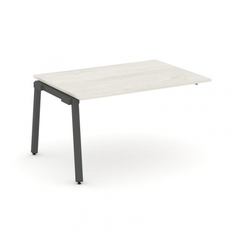 Style Project Проходной наб. элем. перег. стола SN-5A.NSPRG-001.3 Дуб Табак/Металл Белый 980*980*750 фото 26