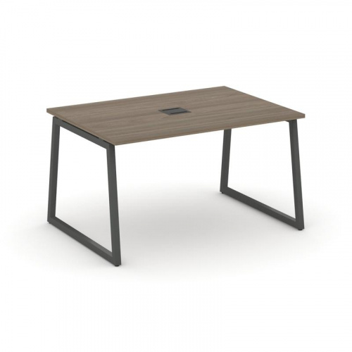 Style Project Стол переговорный SN-4T1.SPRG-004 Акация Лорка/Металл Антрацит/Заглушка Металл Антраци фото 25