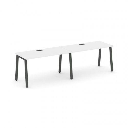 Style Project Рабочая станция 1 сторон. SN-6A.ORS-013 Акация Лорка/Металл Антрацит 2760*700*750 фото 18