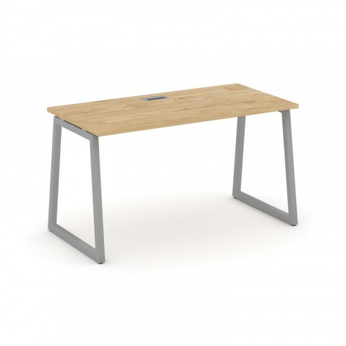 Style Project Стол письменный SN-4T1.SP-023 Акация Лорка/Металл Антрацит/Заглушка Пластик Черный 138 фото 2