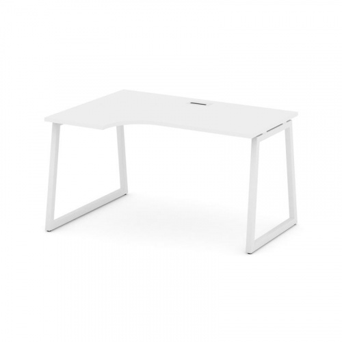 Style Project Стол рабочий эргоном. SN-4T1.SPA-012(L) Акация Лорка/Металл Антрацит/Заглушка Пластик фото 22