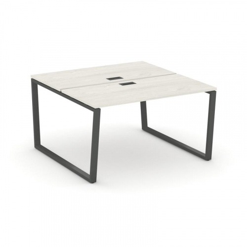 Style Project Рабочая станция 2-х сторон. SN-6T2.DRS-001 Акация Лорка/Металл Антрацит/Заглушка Пласт фото 24