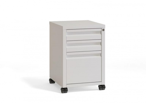 Riva Metal Тумба мобильная металлическая (центральный замок) RM.TM-21.1 Металл Мокко 440*494*658 фото 5