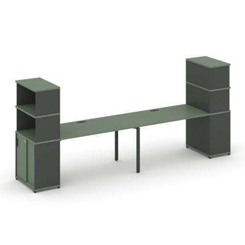 Бенч-система с опорным шкафом-купе Concept CN.ORS-242 фото 2