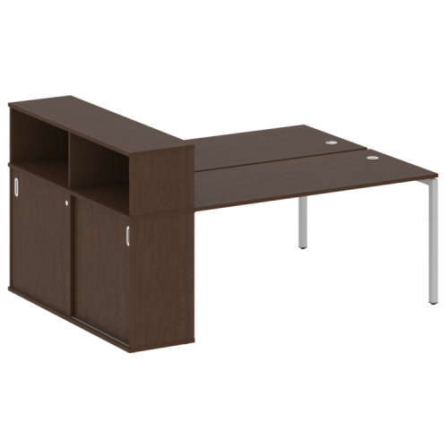 Бенч-система с шкафом-купе на П-обр. м/к Metal System Quattro 40БП.РС-СШК-2.4 фото 11 Бенч-система с шкафом-купе на П-обр. м/к Metal System Quattro 40БП.РС-СШК-2.4 фото 11