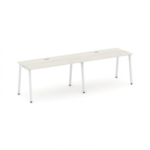 Style Project Рабочая станция 1 сторон. SN-4A.ORS-004 Антрацит/Металл Белый 3160*600*750 фото 25