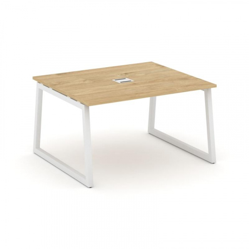 Style Project Стол переговорный SN-5T1.SPRG-032 Акация Лорка/Металл Антрацит/Заглушка Металл Антраци фото 2