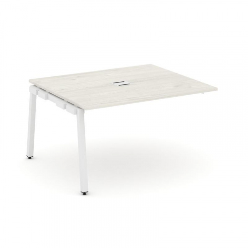 Style Project Проходной наб. элем. перег. стола SN-5A.NSPRG-033 Дуб Табак/Металл Белый 1380*1180*750 фото 17