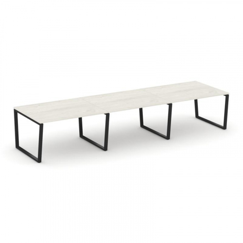 Style Project Стол переговорный SN-6T2.SPRG-053.3 Акация Лорка/Металл Антрацит 4410*1180*750 фото 7 Style Project Стол переговорный SN-6T2.SPRG-053.3 Акация Лорка/Металл Антрацит 4410*1180*750 фото 7