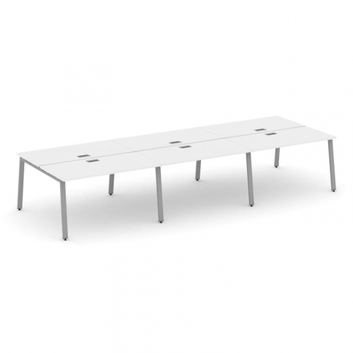 Style Project Рабочая станция 2-х сторон. SN-6A.DRS-074 Дуб Табак/Металл Антрацит 4740*1432*750 фото 10