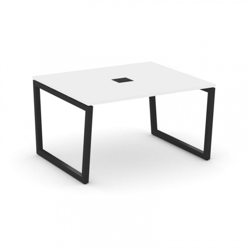 Style Project Стол переговорный SN-5T2.SPRG-032 Акация Лорка/Металл Антрацит/Заглушка Металл Антраци фото 5