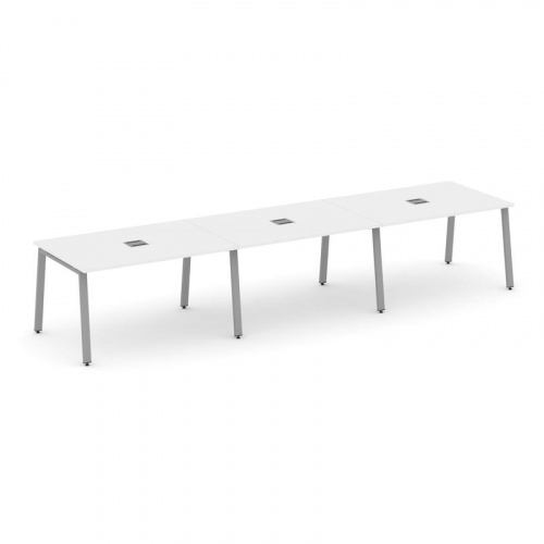 Style Project Стол переговорный SN-6A.SPRG-022 Белый/Металл Белый 3540*980*750 фото 12
