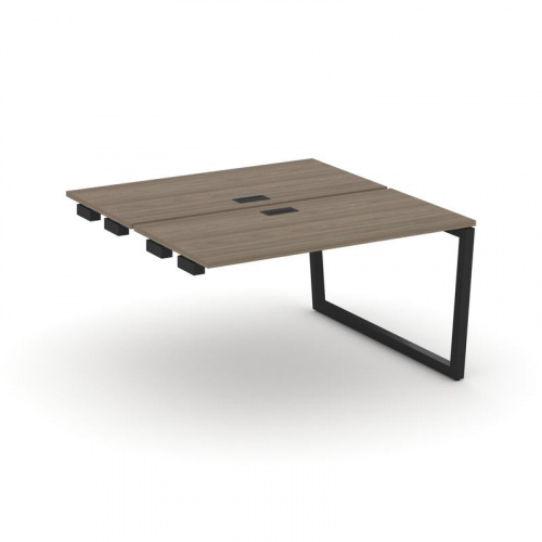 Style Project Стол-приставка к опор. элем. SN-5T2.DPRS-002 Акация Лорка/Металл Антрацит/Заглушка Пла фото 7