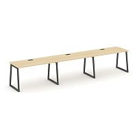 Style Project Рабочая станция 1 сторон. SN-4T1.ORS-034 Акация Лорка/Металл Антрацит/Заглушка Пластик