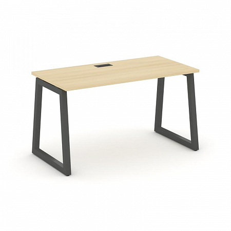 Style Project Стол письменный SN-5T1.SP-011 Акация Лорка/Металл Антрацит/Заглушка Пластик Черный 980