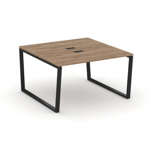 Style Project Рабочая станция 2-х сторон. SN-6T2.DRS-001 Акация Лорка/Металл Антрацит/Заглушка Пласт фото 5