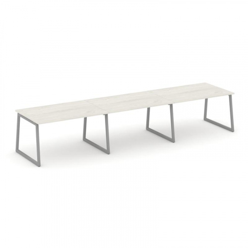 Style Project Стол переговорный SN-4T1.SPRG-023.3 Акация Лорка/Металл Антрацит 4410*980*750 фото 12