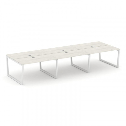 Style Project Рабочая станция 2-х сторон. SN-5T2.DRS-082 Акация Лорка/Металл Антрацит/Заглушка Пласт фото 13