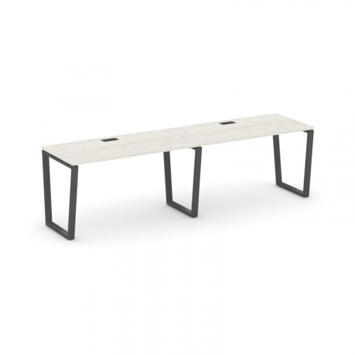 Style Project Рабочая станция 1 сторон. SN-6T2.ORS-021 Акация Лорка/Металл Антрацит/Заглушка Пластик фото 24