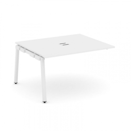 Style Project Проходной наб. элем. перег. стола SN-5A.NSPRG-033 Дуб Табак/Металл Белый 1380*1180*750 фото 22