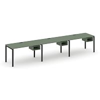 Бенч-система на 3 места с подвесными тумбами Concept CN.ORS-121