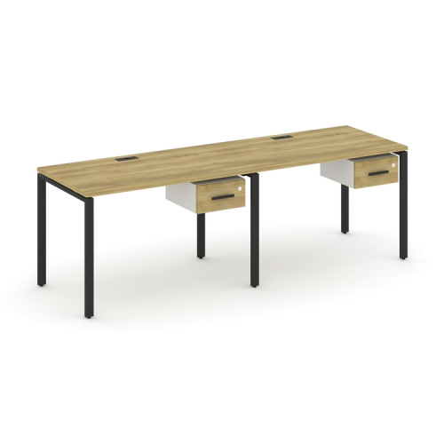 Бенч-система на 2 места с подвесными тумбами Concept CN.ORS-110 фото 6