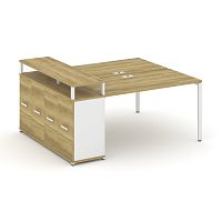 Бенч-система с опорным распашным шкафом Concept CN.DRS-223