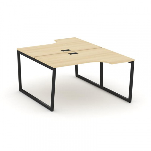 Style Project Рабочая станция эргоном. SN-4T2.DRPA-011 Акация Лорка/Металл Антрацит/Заглушка Пластик фото 19