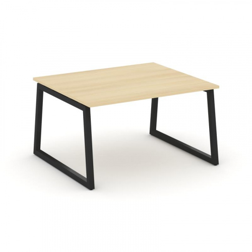 Style Project Стол переговорный SN-5T1.SPRG-032.3 Акация Лорка/Металл Антрацит 1180*1180*750 фото 4