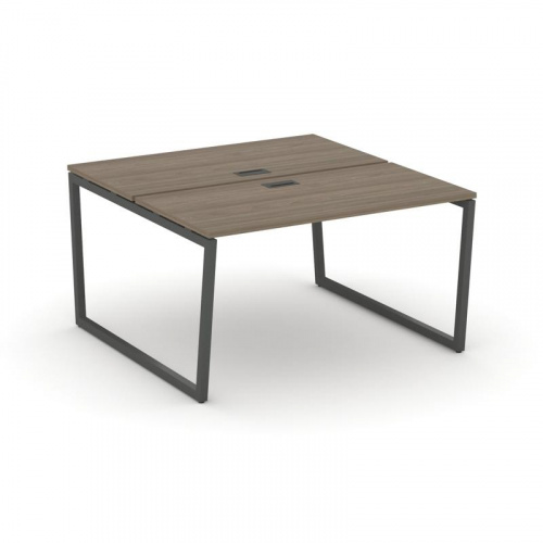 Style Project Рабочая станция 2-х сторон. SN-4T2.DRS-012 Акация Лорка/Металл Антрацит/Заглушка Пласт фото 25