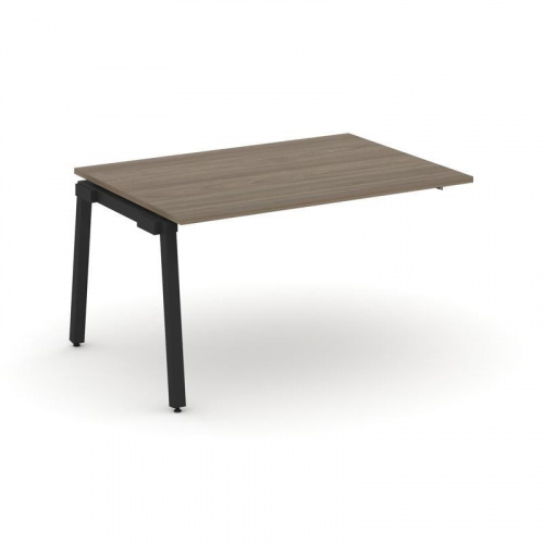 Style Project Проходной наб. элем. перег. стола SN-5A.NSPRG-001.3 Дуб Табак/Металл Белый 980*980*750 фото 5