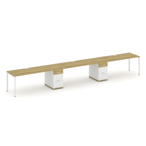 Бенч-система на 3 места с 2 опорными тумбами Concept CN.ORS-440 фото 11