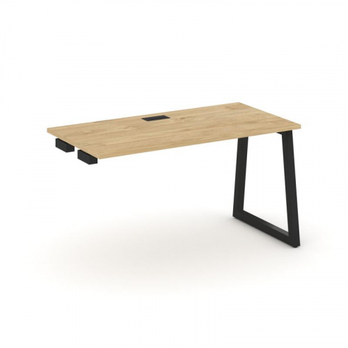 Style Project Стол-приставка к опор. элем. SN-5T1.OPRS-021 Акация Лорка/Металл Антрацит/Заглушка Пла